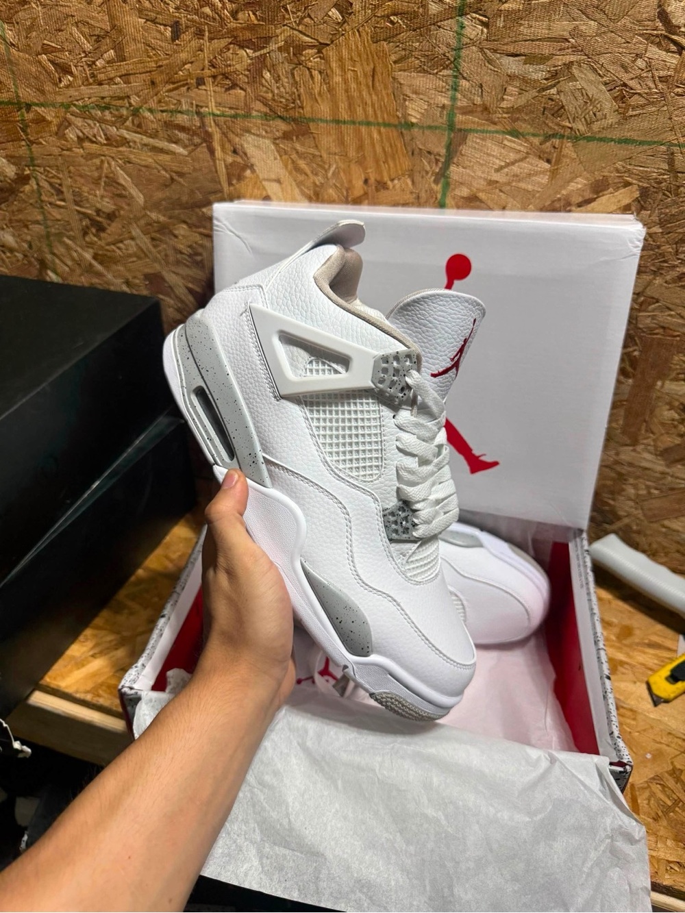 Air Jordan 4 Retro “White Oreo” (Men’s Sizes)
